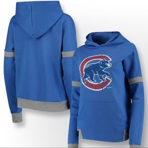 Chicago Cubs Long Sleeve Sweatshirt Hoodie Sweater-1 time use. Too tight for me)